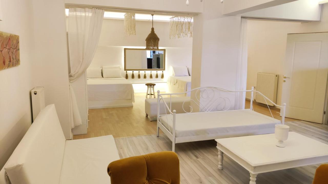 Superior Chic Family Apartment Калампака Экстерьер фото